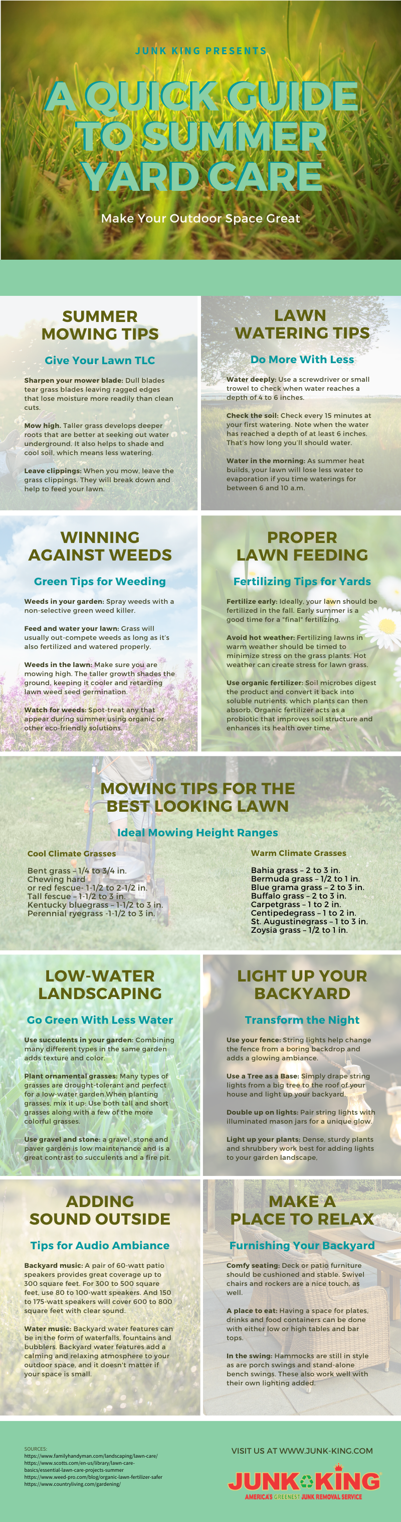 A Quick Guide To Summer Yard Care