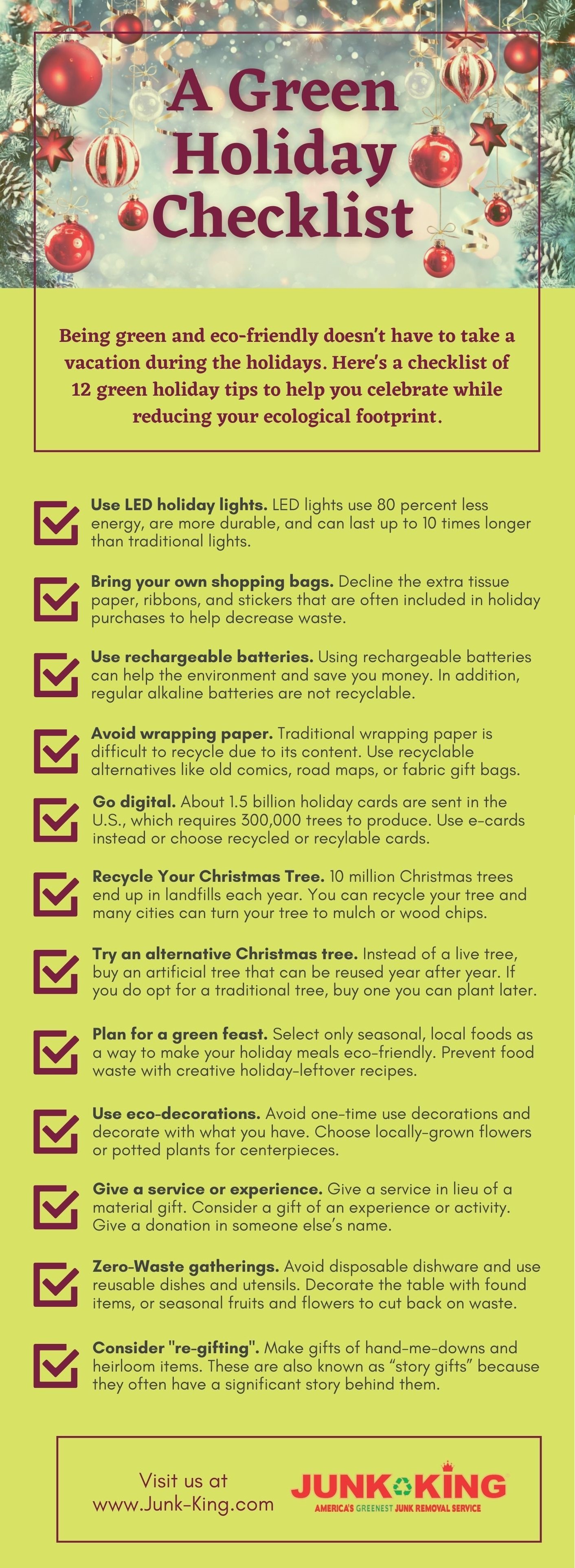 green-holiday-checklist