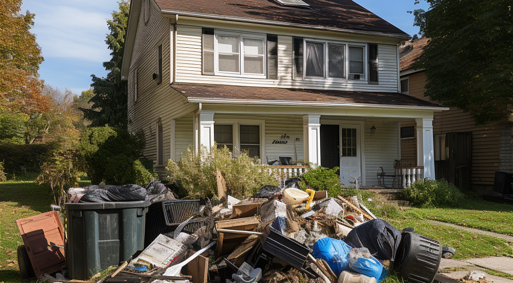 suburban_home_with_a_pile_of_junk_and_debris - Copy